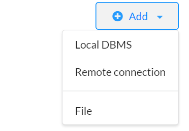Select local DBMS
